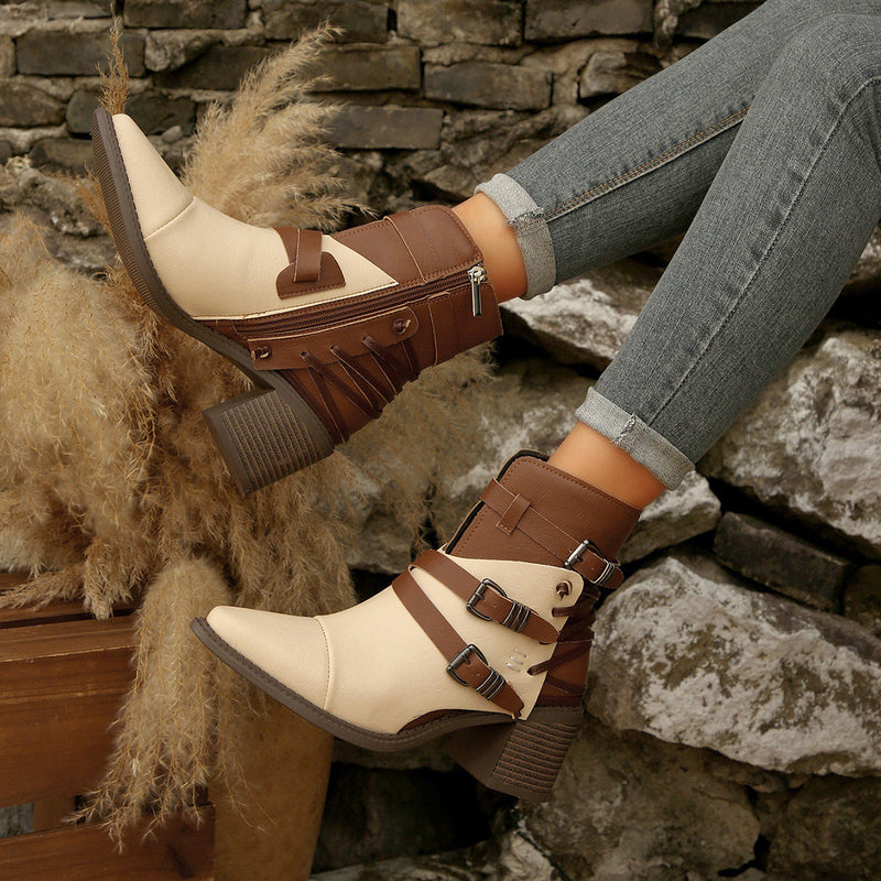 Vintage Inspired Orthopedic Boots