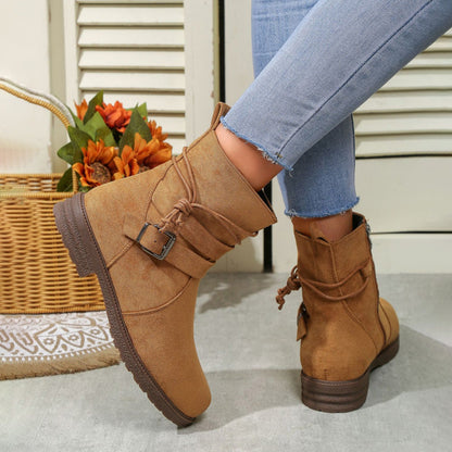 Vintage Inspired Orthopedic Boots