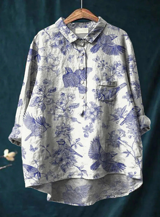 Timeless Vintage Style Blouse