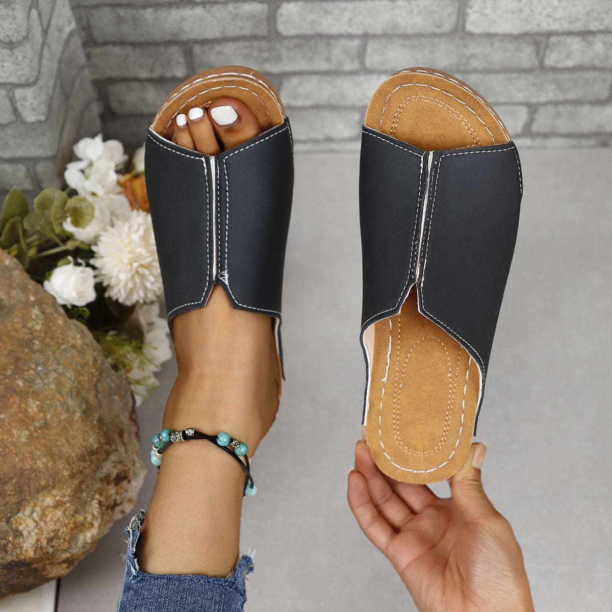 Vintage Inspired Orthopedic Sandals