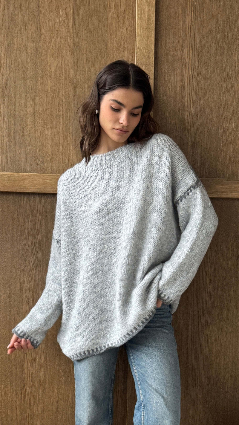 Gracefully Designed Pullover