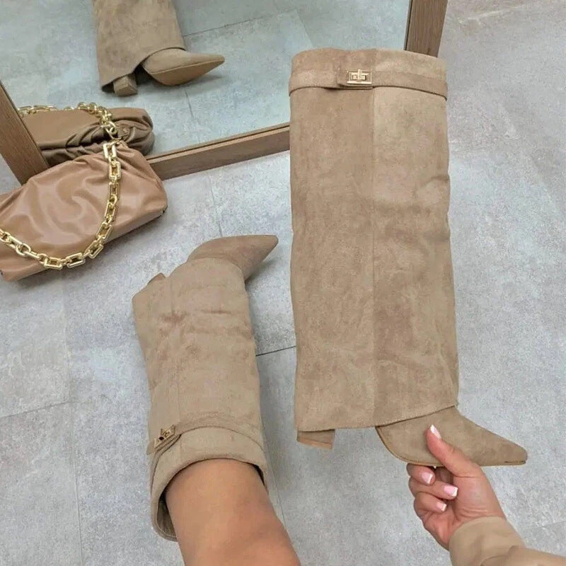 Chic Orthopedic Boots with Unique Design