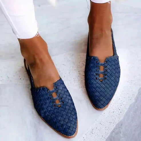 Classic Orthopedic Flats with Timeless Style
