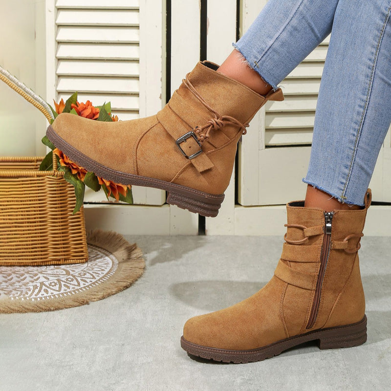 Vintage Inspired Orthopedic Boots