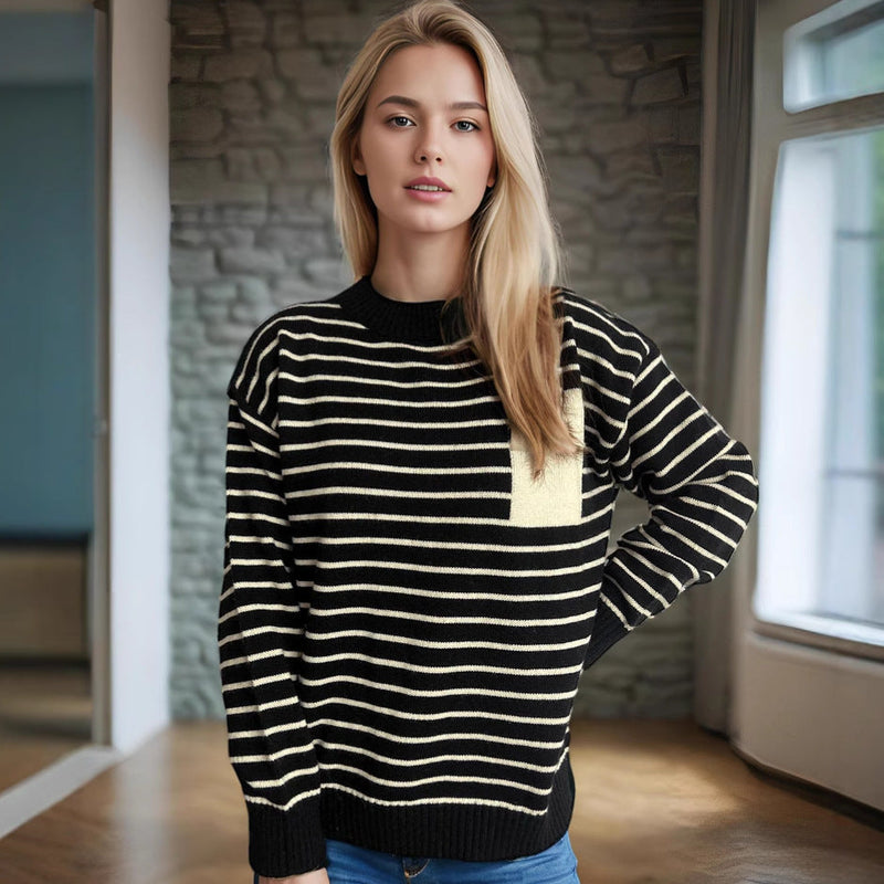 Gracefully Designed Pullover