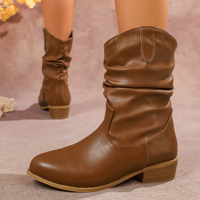 Chic Orthopedic Boots with Unique Design