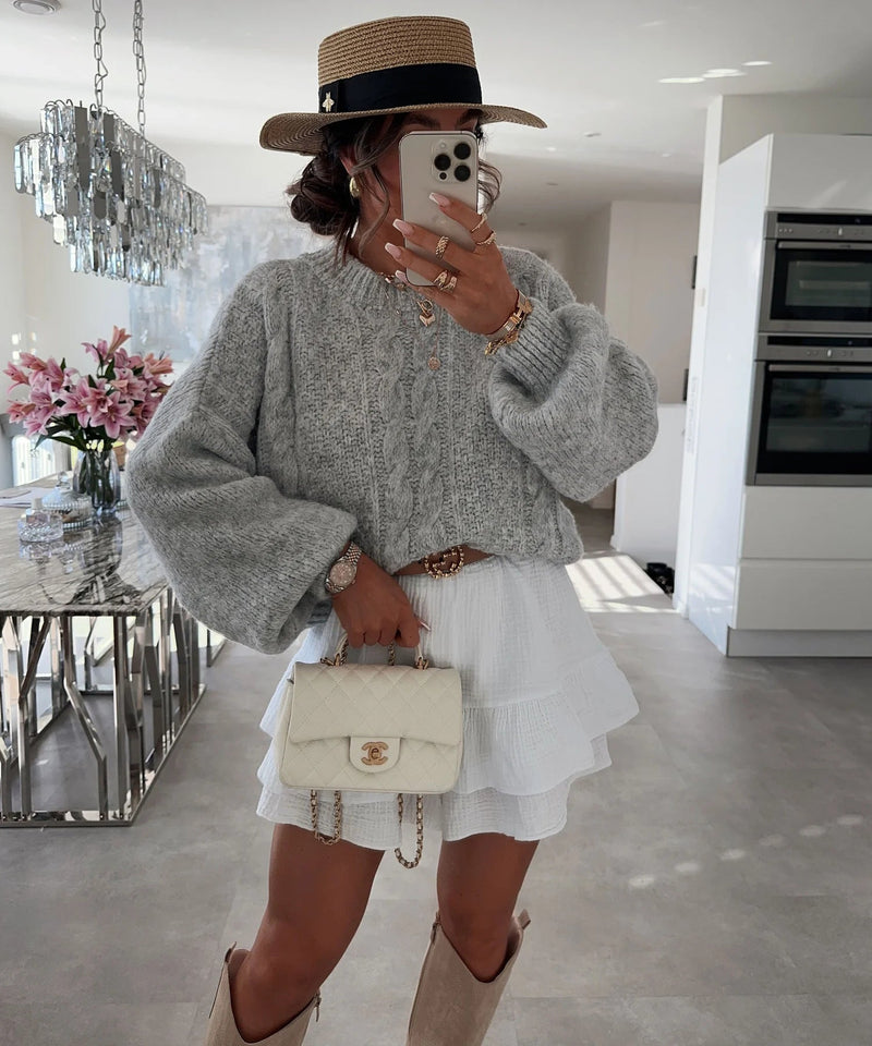 Gracefully Designed Pullover