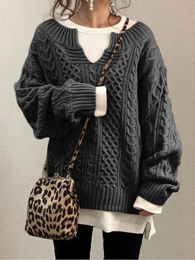 Timeless Vintage Style Pullover