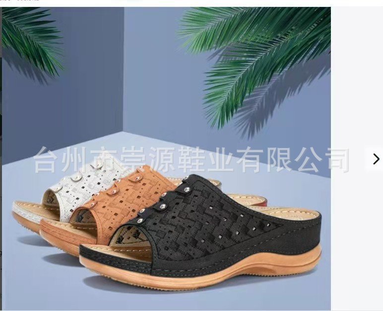 Vintage Inspired Orthopedic Sandals