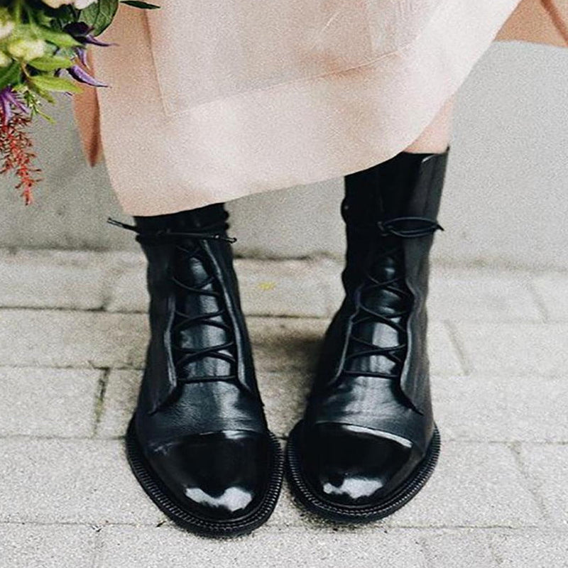 Classic Orthopedic Boots with Timeless Style