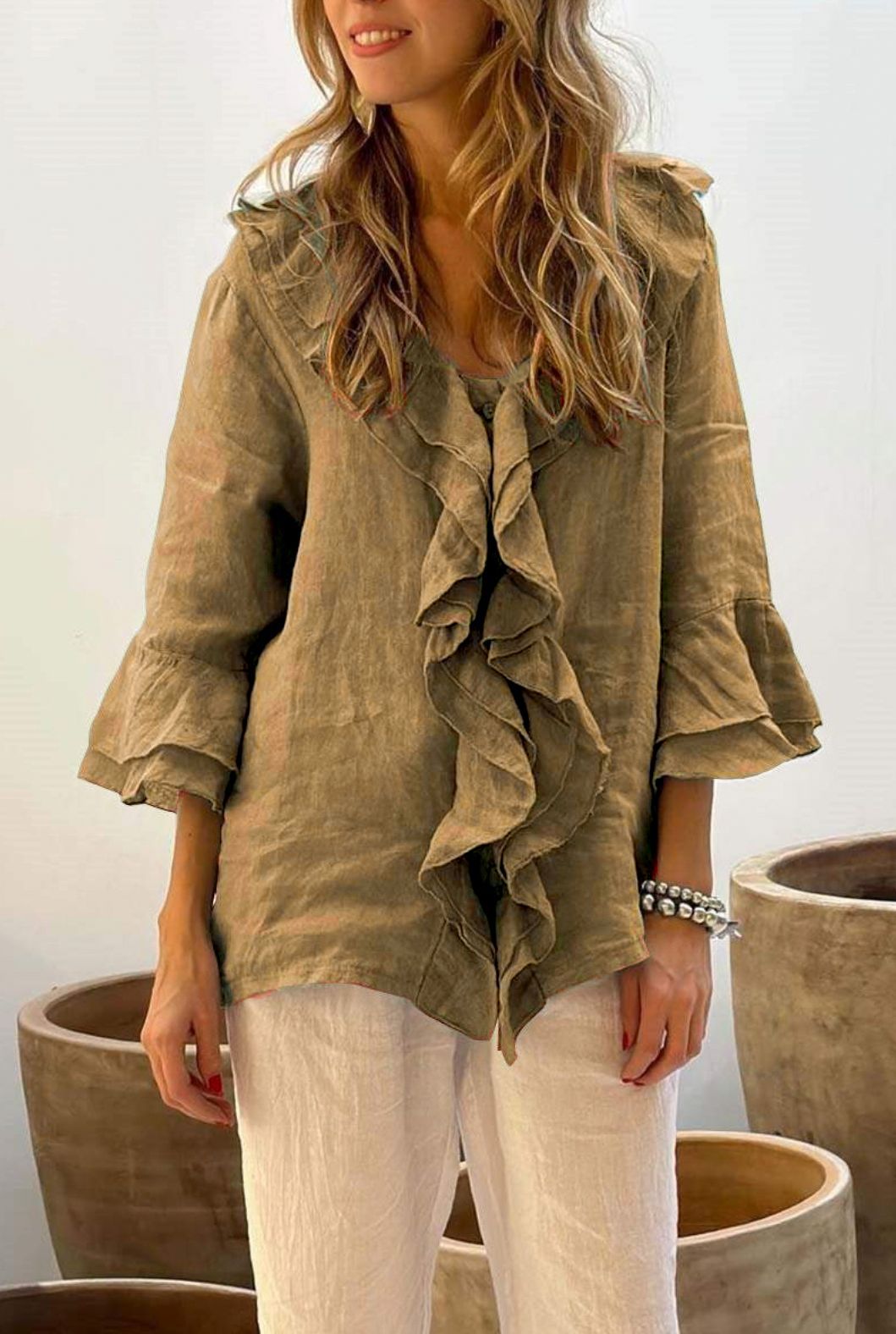 Timeless Vintage Style Blouse