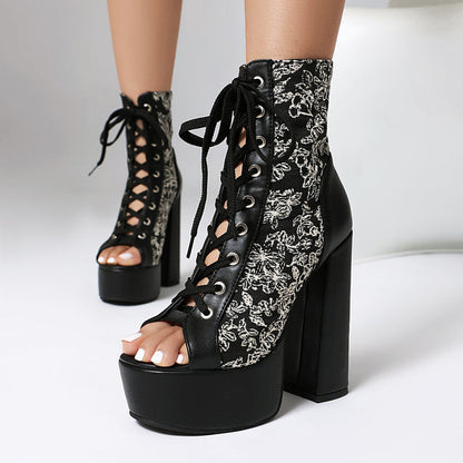 Chic Orthopedic Boots with Unique Design