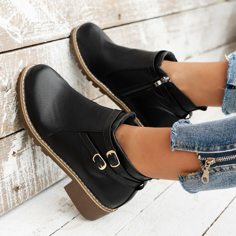 Classic Orthopedic Boots with Timeless Style