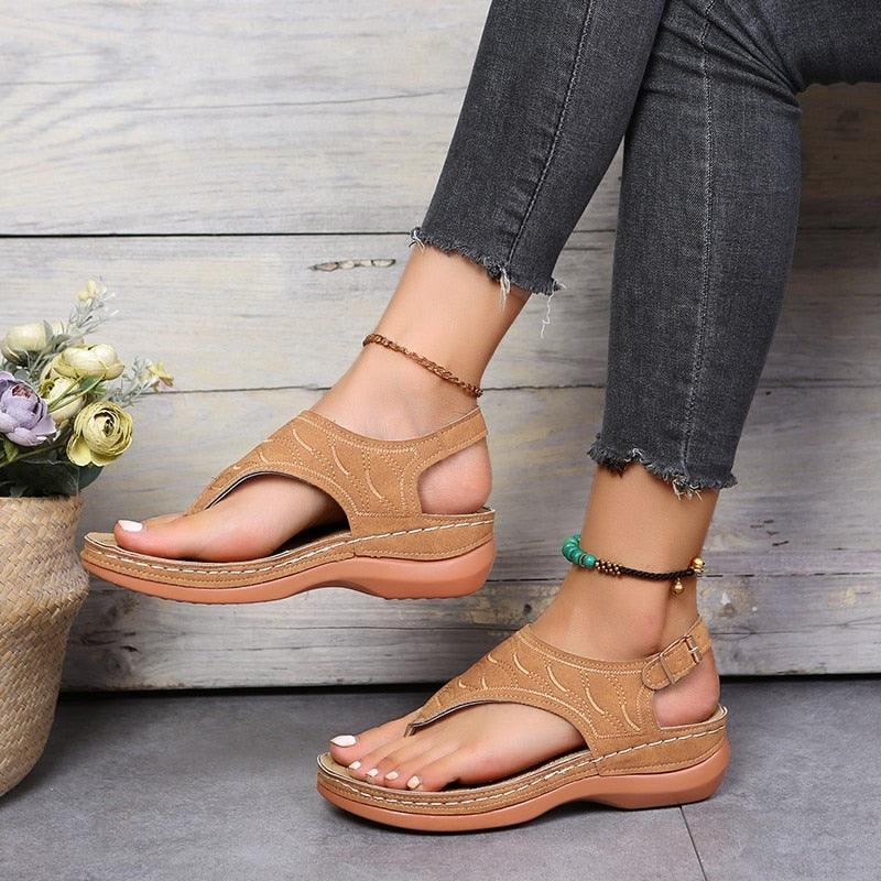 Vintage Inspired Orthopedic Sandals