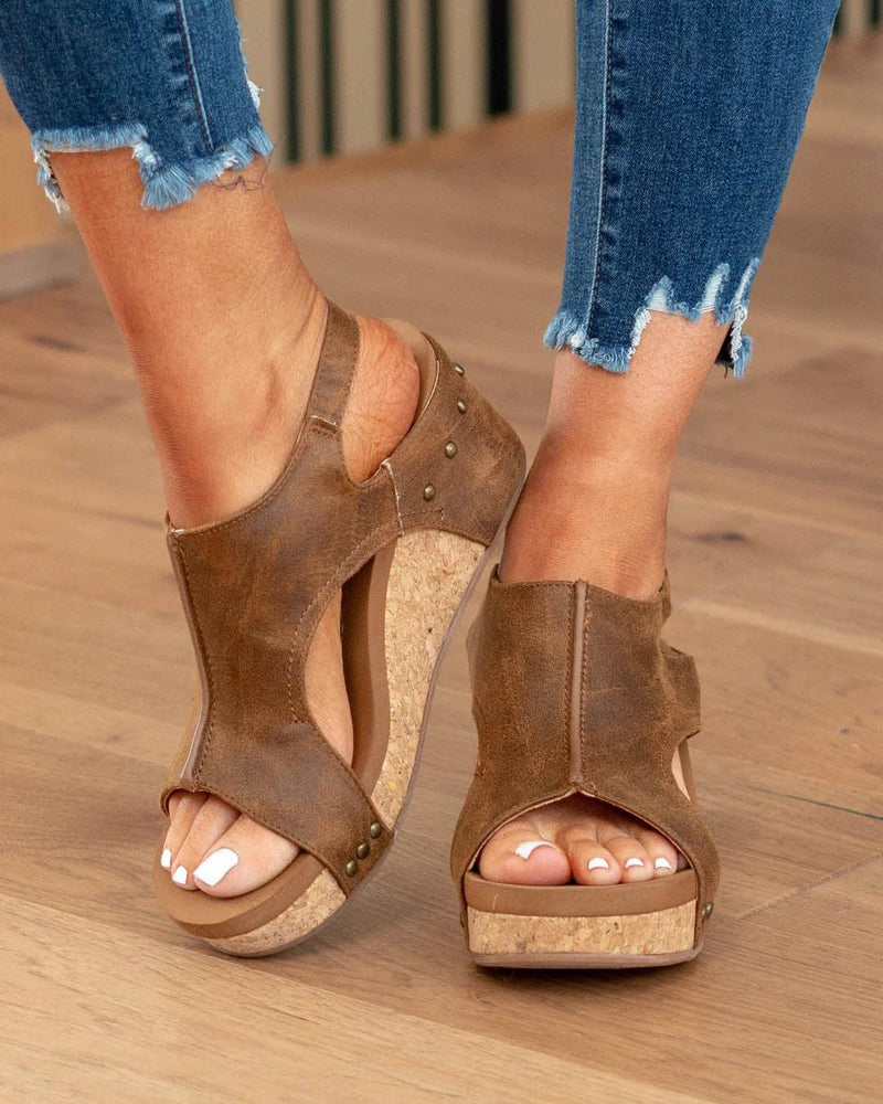 Vintage Inspired Orthopedic Sandals
