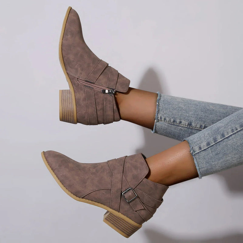 Vintage Inspired Orthopedic Boots