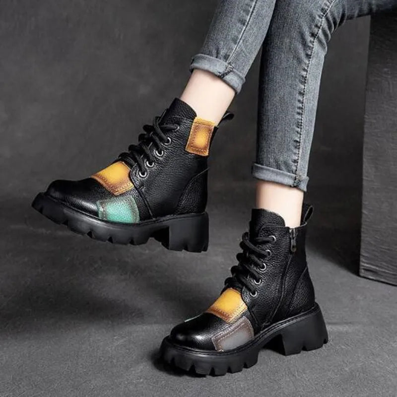 Vintage Inspired Orthopedic Boots