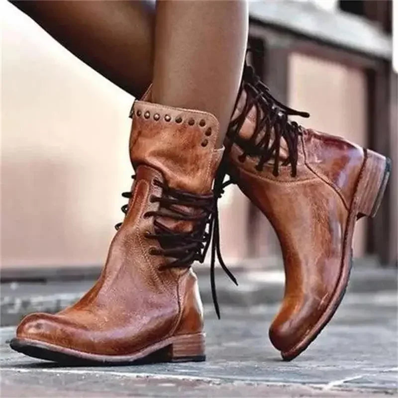 Classic Orthopedic Boots with Timeless Style