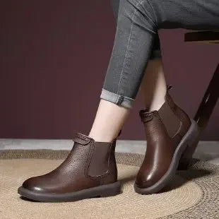 Classic Orthopedic Boots with Timeless Style