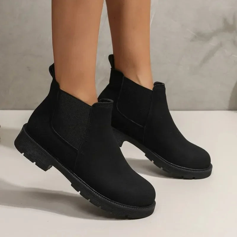 Classic Orthopedic Boots with Timeless Style