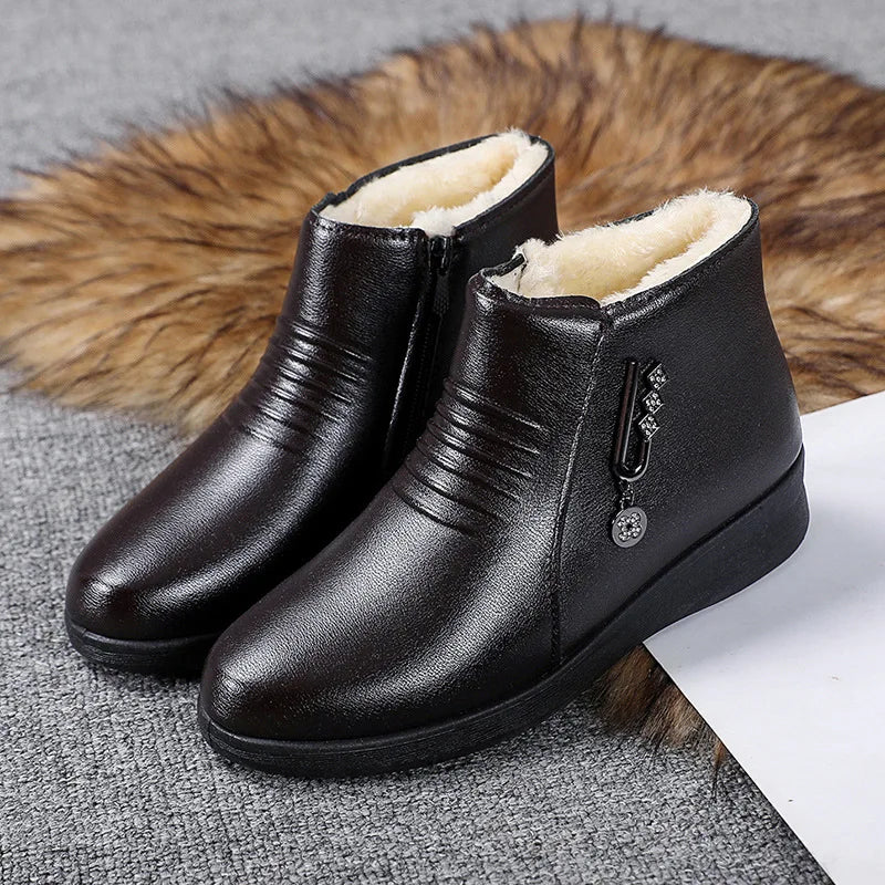 Classic Orthopedic Boots with Timeless Style