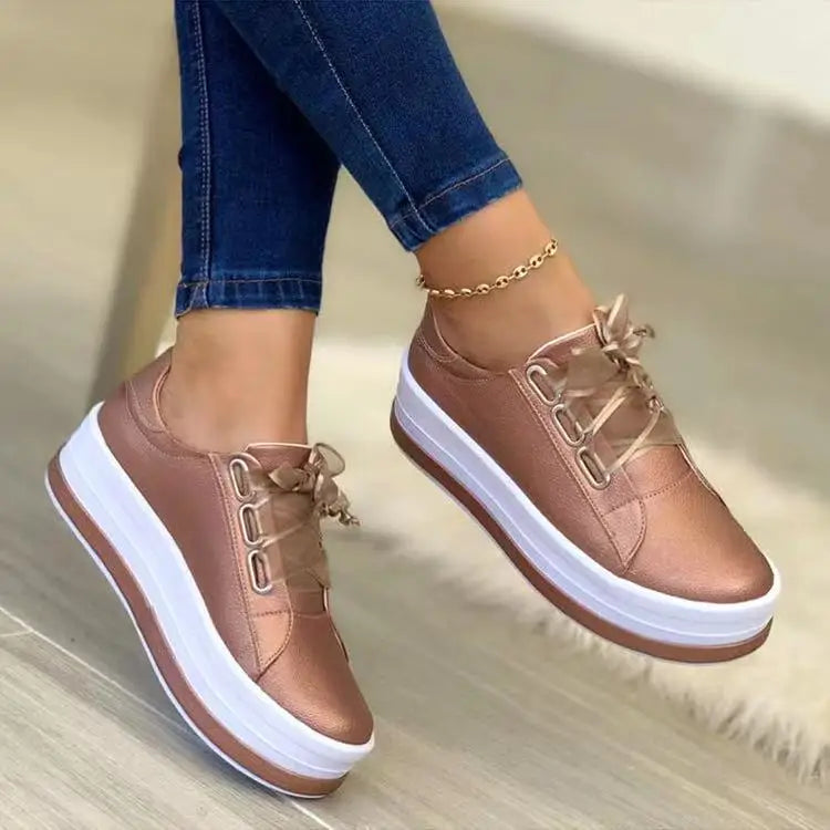 Chic Orthopedic Sneakers with Unique Design