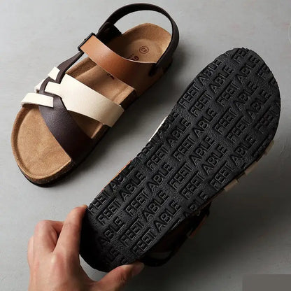 Classic Orthopedic Sandals with Timeless Style