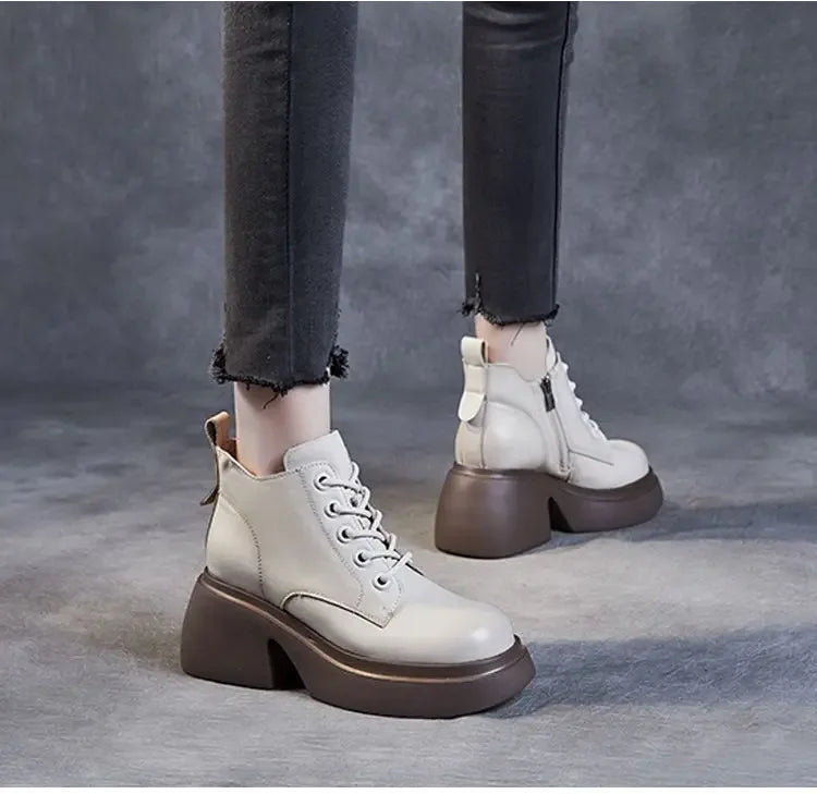 Chic Orthopedic Boots with Unique Design