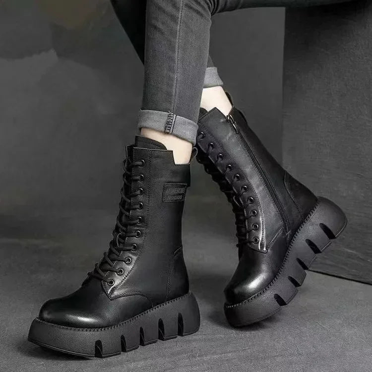 Vintage Inspired Orthopedic Boots