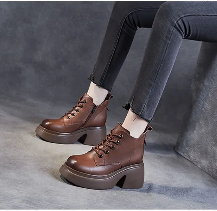 Chic Orthopedic Boots with Unique Design