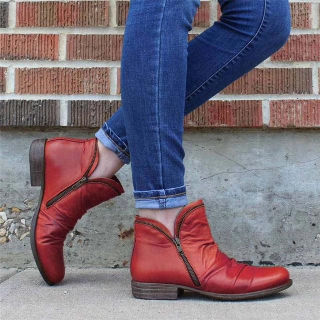 Classic Orthopedic Boots with Timeless Style