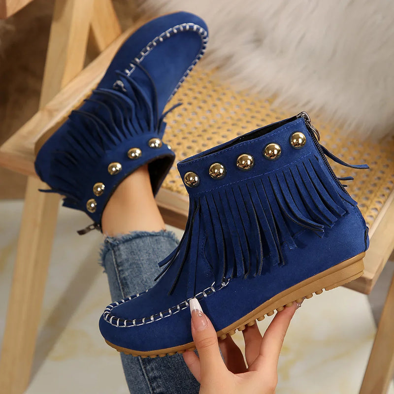 Chic Orthopedic Boots with Unique Design