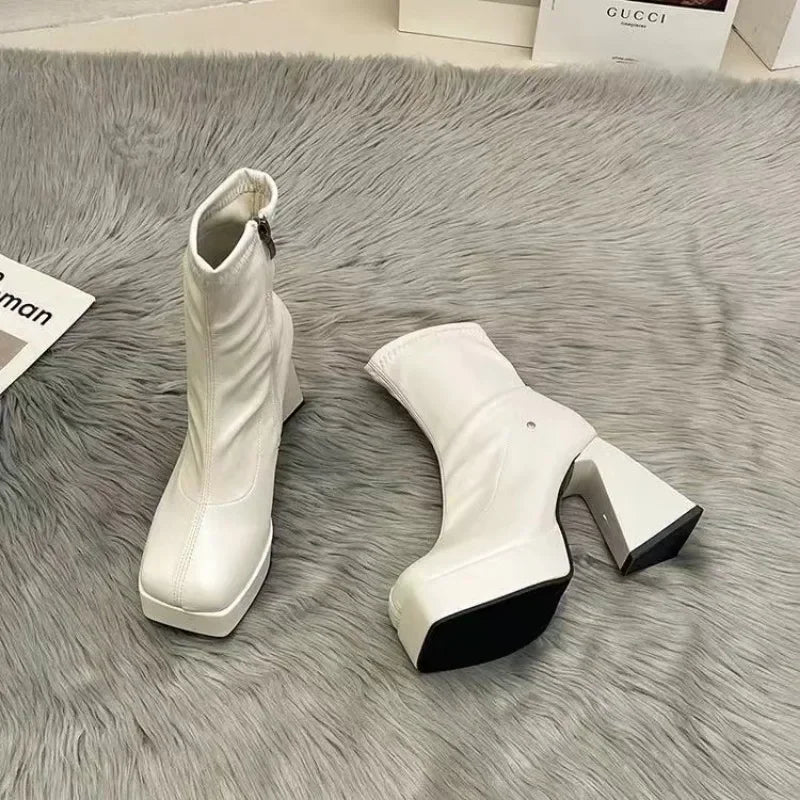 Chic Orthopedic Boots with Unique Design