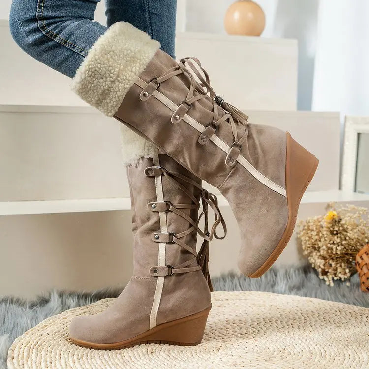 Classic Orthopedic Boots with Timeless Style