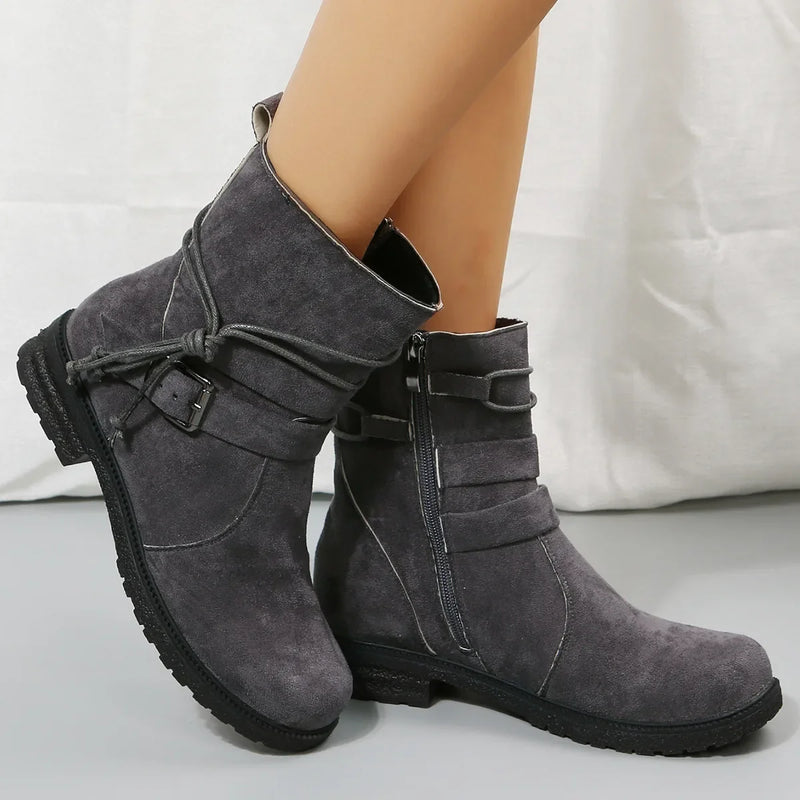 Vintage Inspired Orthopedic Boots