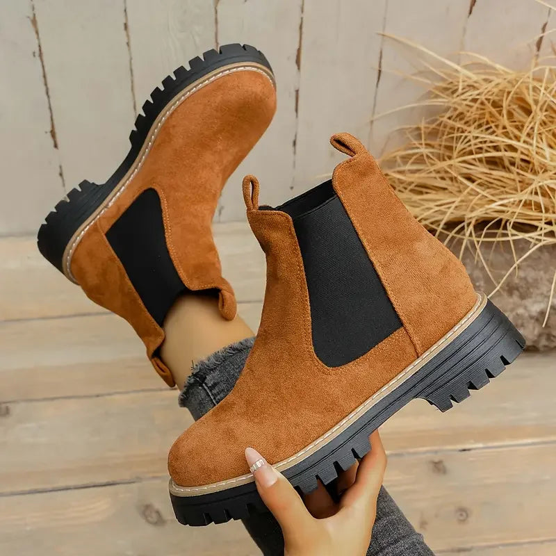 Chic Orthopedic Boots with Unique Design