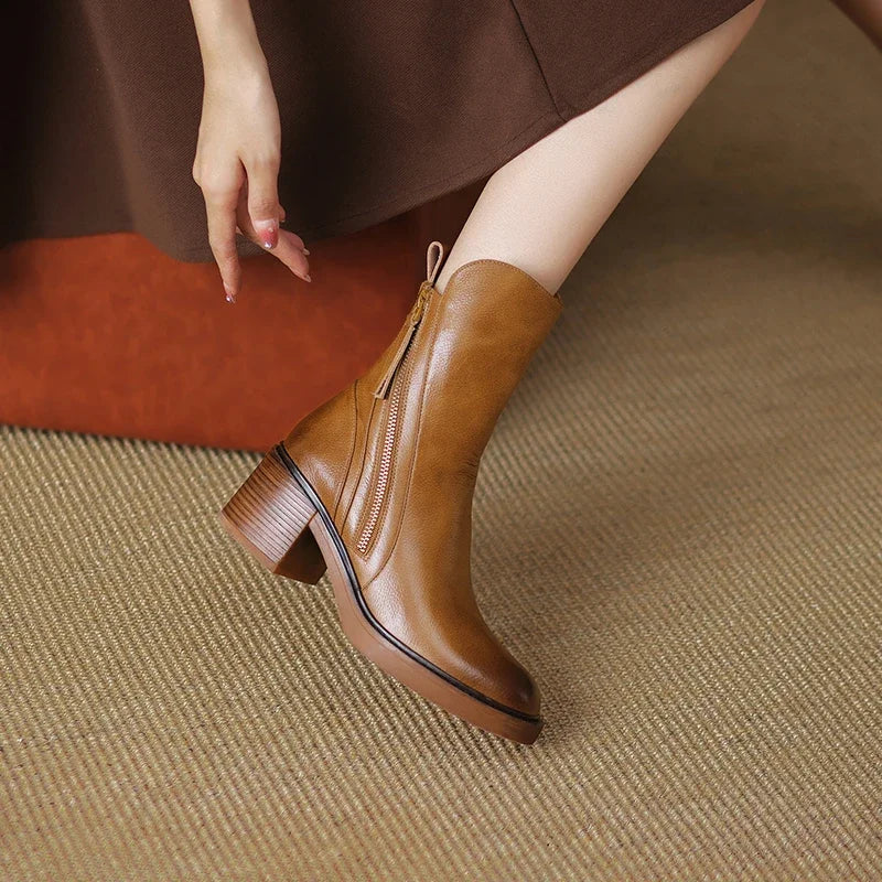 Vintage Inspired Orthopedic Boots