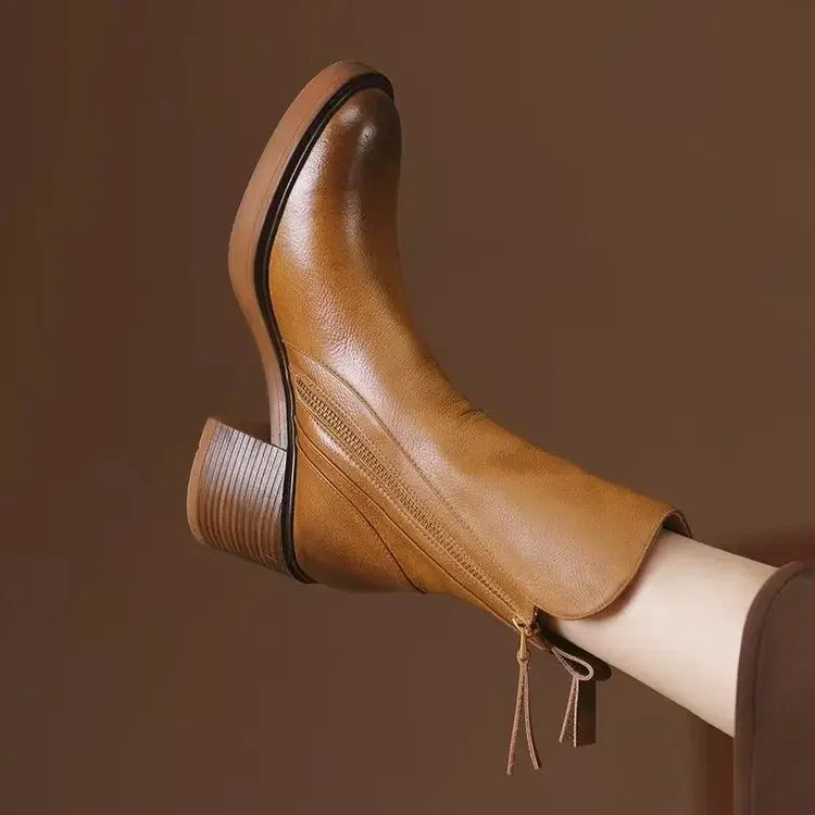 Chic Orthopedic Boots with Unique Design