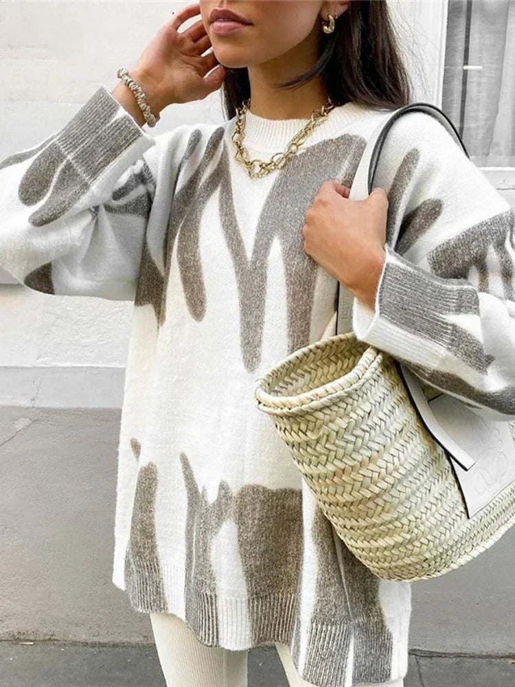 Gracefully Designed Sweater