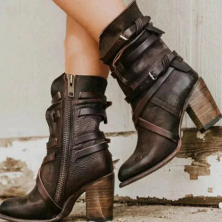Vintage Inspired Orthopedic Boots