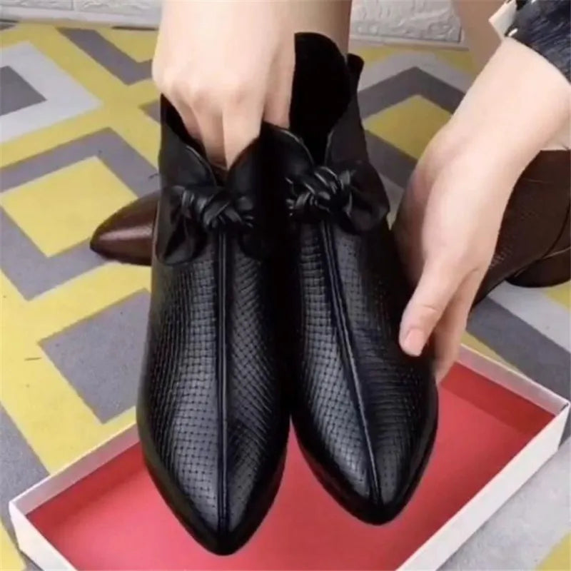 Classic Orthopedic Boots with Timeless Style