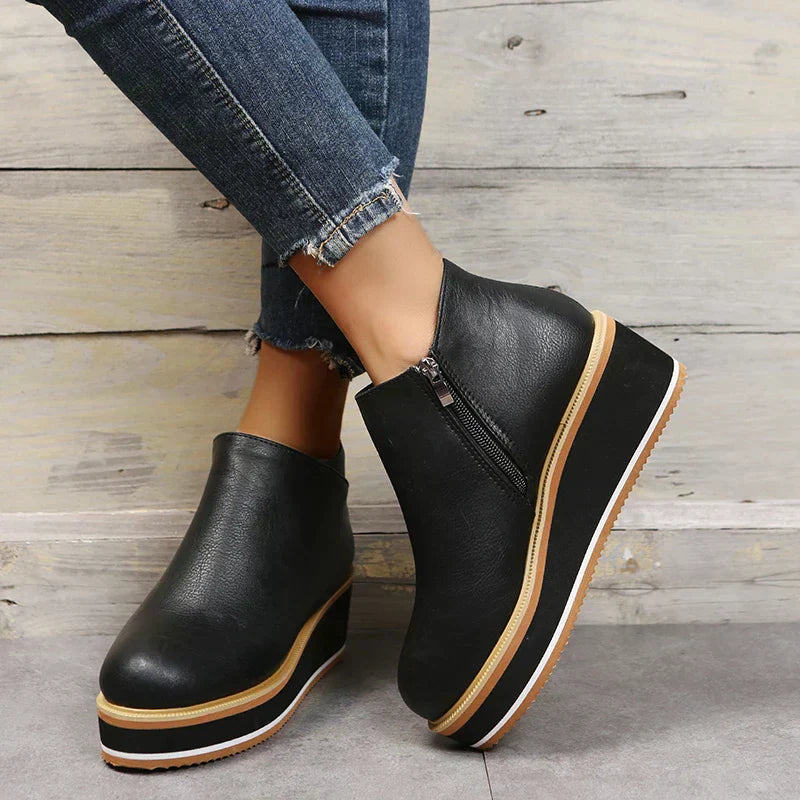 Chic Orthopedic Boots with Unique Design
