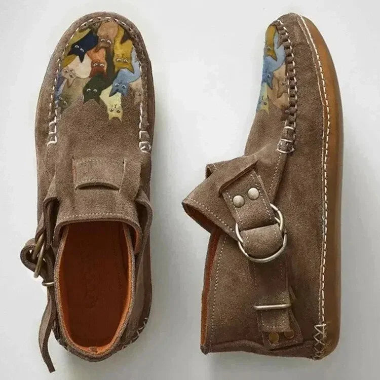 Chic Orthopedic Boots with Unique Design