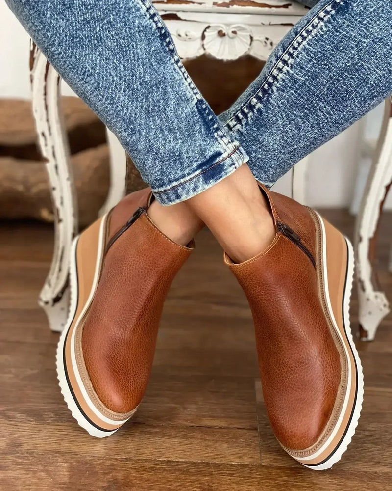 Vintage Inspired Orthopedic Boots