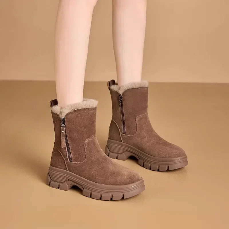 Classic Orthopedic Boots with Timeless Style