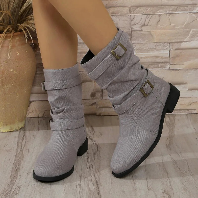 Chic Orthopedic Boots with Unique Design