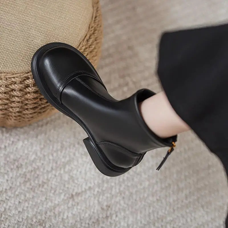 Classic Orthopedic Boots with Timeless Style