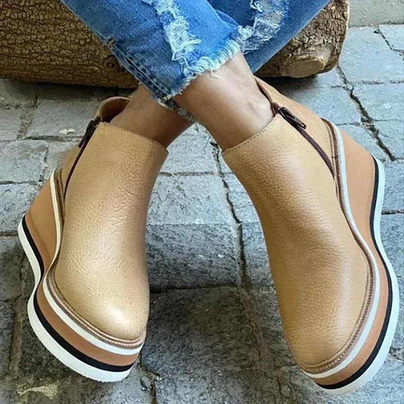 Vintage Inspired Orthopedic Boots