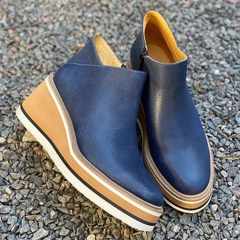 Chic Orthopedic Boots with Unique Design
