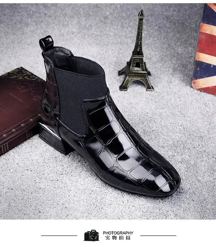 Classic Orthopedic Boots with Timeless Style